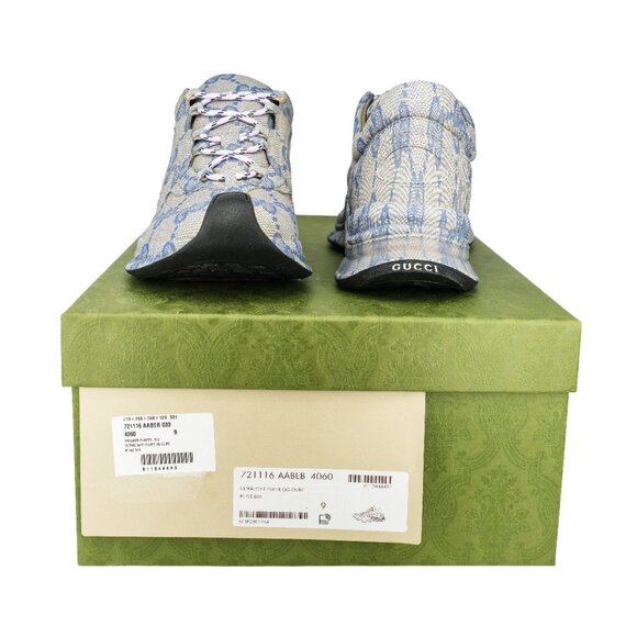 Gucci 721116 Men's GG Run Leather Sneakers - Picture 11 of 12